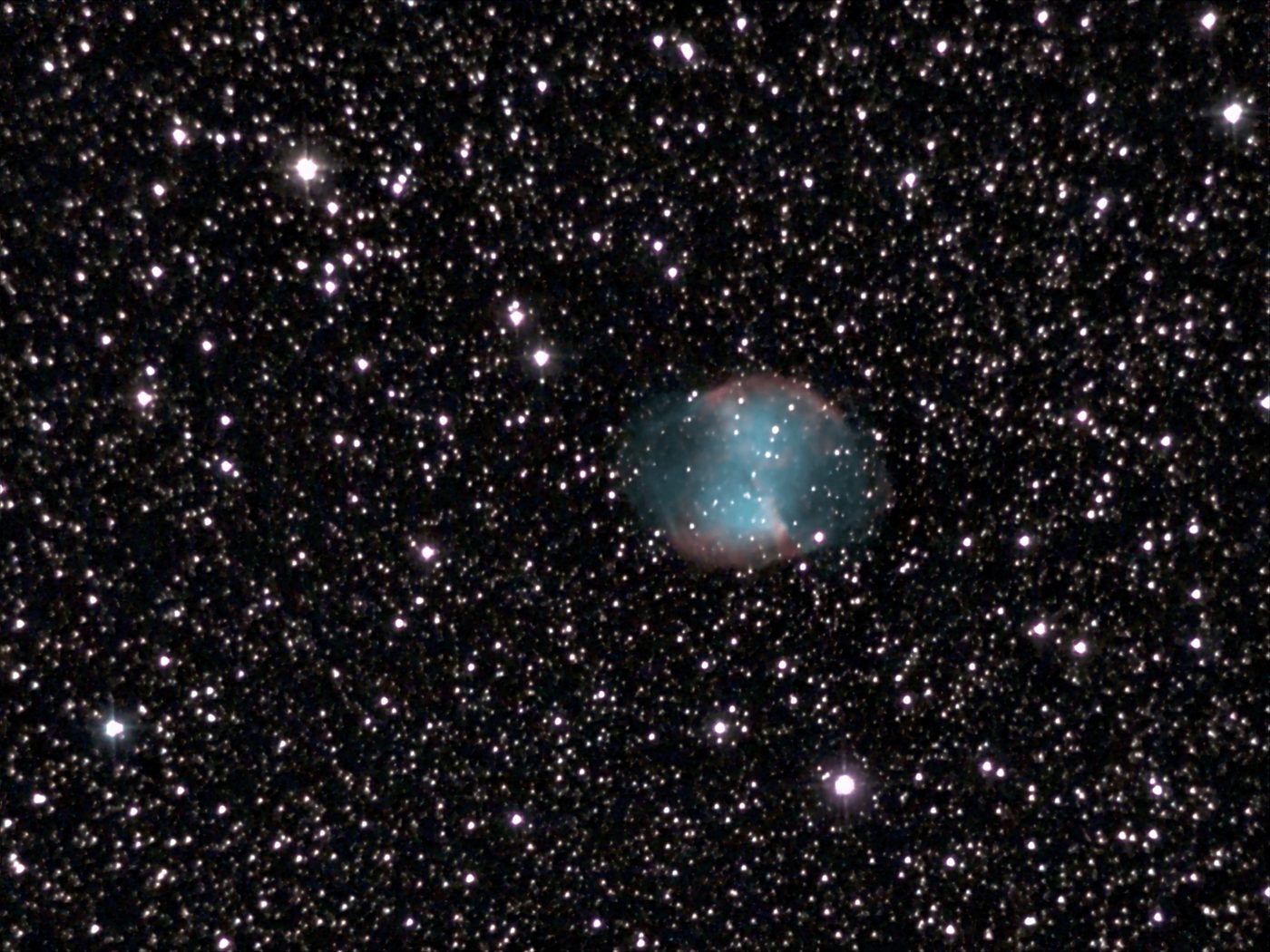 Dumbbell Nebula by George Doschek