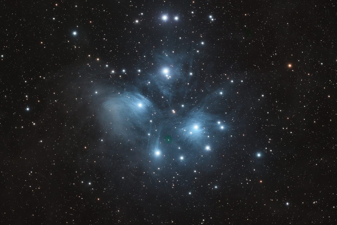 M45 Pleiades by Rick Trinnes