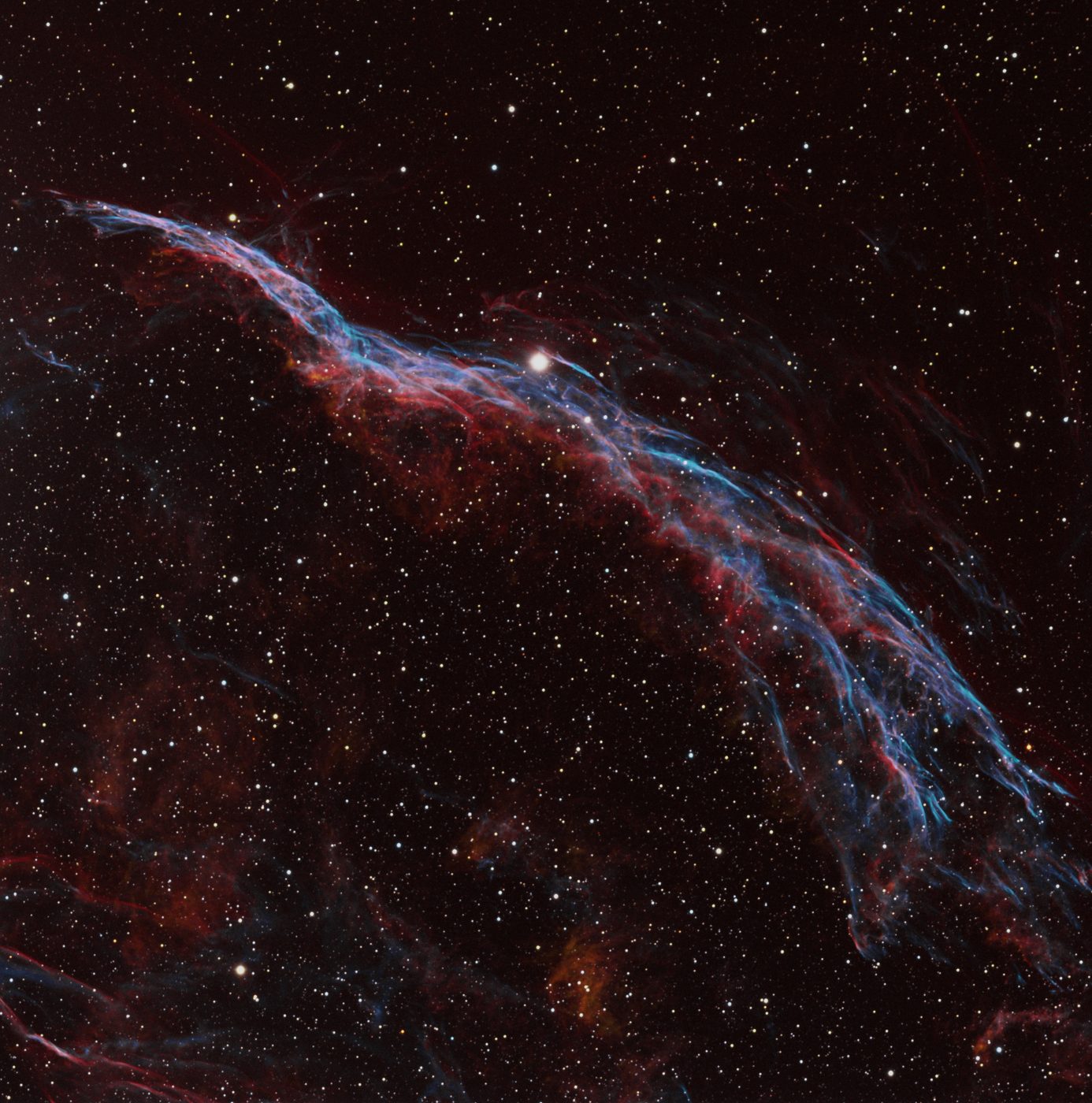 Veil Nebula by James Stack